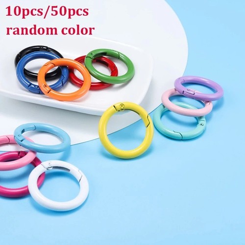 10pcs metal ring spring - o,