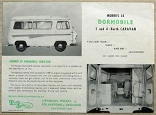 MORRIS J4 DORMOBILE 2 & 4