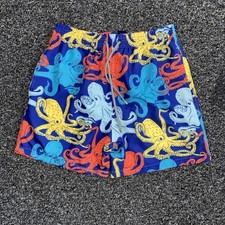 Vilebrequin Men's Lined Multicolor Swim Trunks Ocotopus size L
