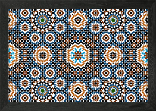 Moroccan tile pattern - moroccan,