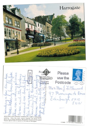 Postcard harrogate - postcard,