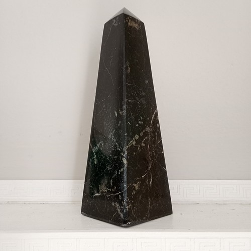 Antique marble obelisk - marble,