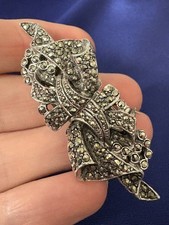 Vintage Marcasite Duette