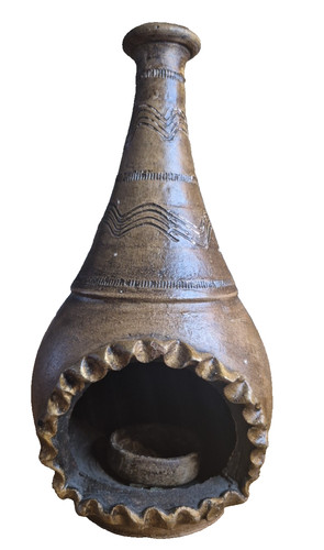 Vintage mexican chiminea - vintage,