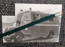 *DURHAM COUNTY FIRE BRIGADE Fire engine - 5.5x3.5" B/W photo