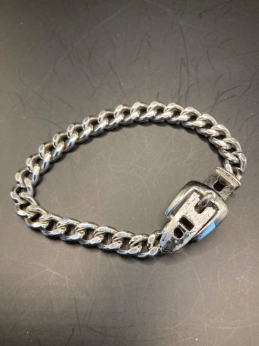Avon vintage silver tone curb - avon,