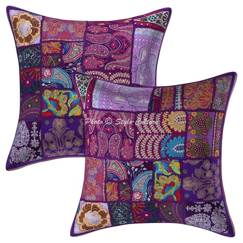 Pillow cover handcrafted boho - pillow,