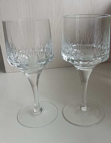 Pair vintage cut - pair, hock