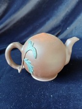 CHINESE YIXING CADOGAN TYPE SIGNED TEAPOT