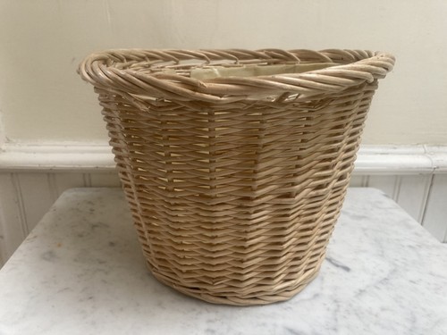 Vintage wicker planter plant - vintage,