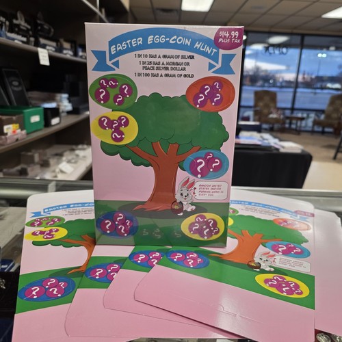 Easter egg coin mystery box - mystery,
