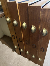 5 archtects plan/art draws, brass cup handles. Draws only- need a frame building