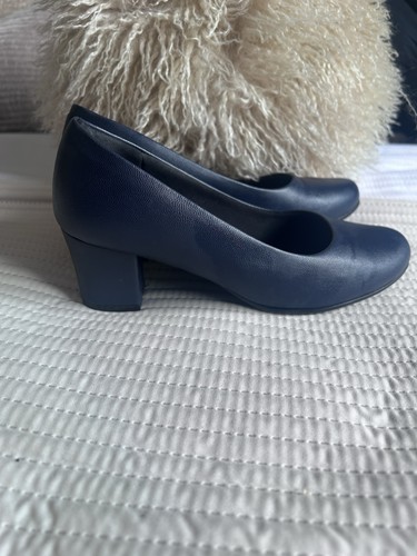 Pavers women navy leather - navy,