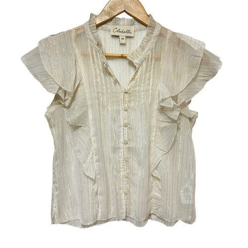 Cleobella sheer ruffle - sheer,