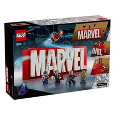 LEGO Marvel Logo Figurine