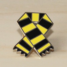 Yellow & Black Football Scarf
