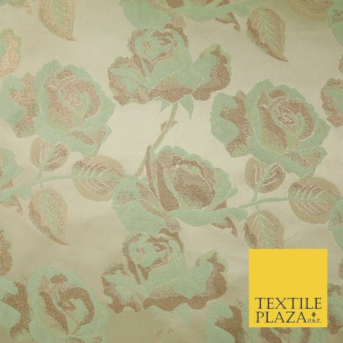 Cream gold mint - green, blooming