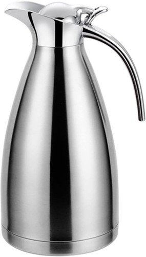 Stainless steel water carafe - steel,