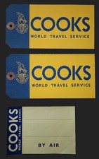 Travel Airline - Thomas Cook Luggage Labels - Vintage