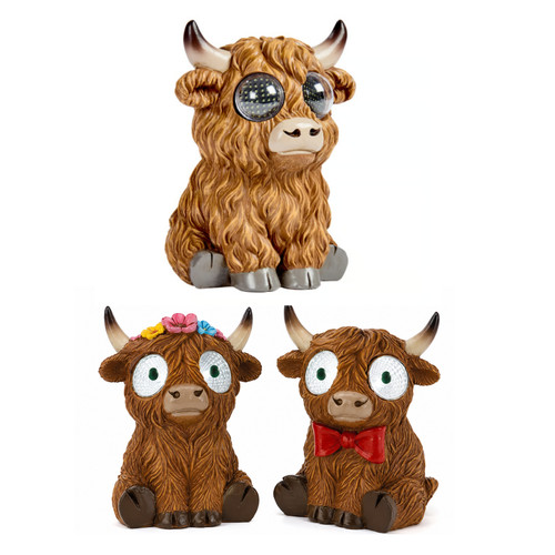 Highland cow solar - highland,