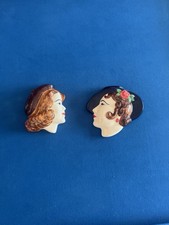 Art Deco Style Ladies Head