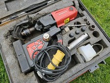 Rotabroach Element 40 110V Magnetic Drill + Case Drilling Tool  With Accessories