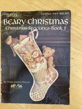 Christmas Stocking Cross Stitch Chart Debra Jordan Meyer Beary Christmas Leaflet