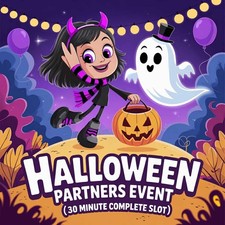 1x Mo_no_poly Go Partners Event full carry service Halloween Partners 30 Minute