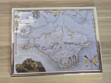 Vintage Antique Style Map of