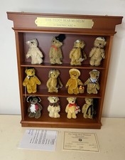 Danbury Mint The Teddy Bear Museum Showcase Collection Complete Set- With COA