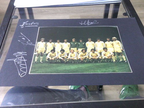 Leeds united signed picture - united,