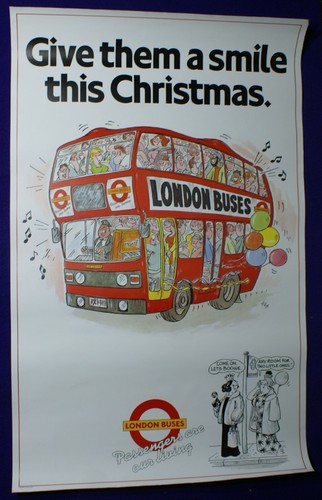 London transport buses poster - buses,