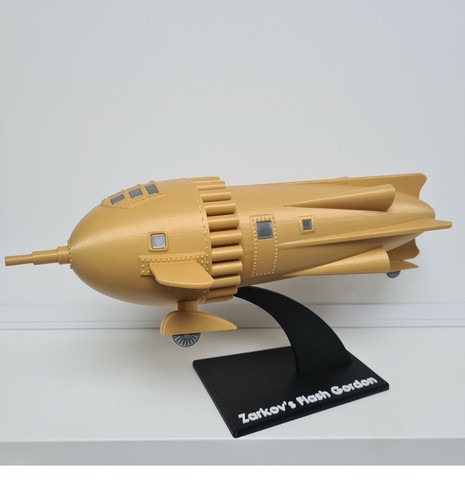 Flash gordon zarkov - zarkov, rocket