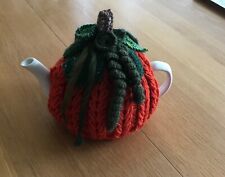Handmade Knitted  Pumpkin Tea