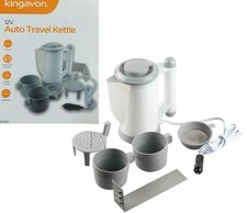 Travel Kettle Auto Travel 12V  Kettle Hot Water Coffee Tea Van Truck Car Camping