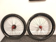 26" Wheels Set Retro Red Hope