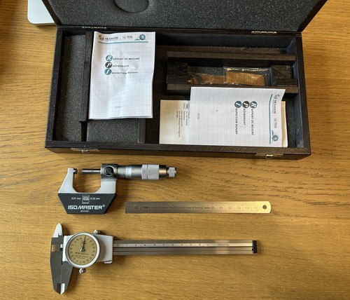 Tesa outside micrometer - micrometer, 0-25mm