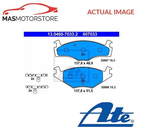 Brake pads set braking pad - brake,