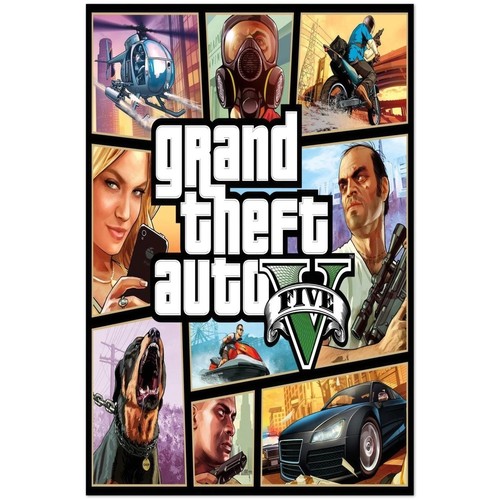 Grand theft auto - v, game