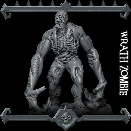 Wrath zombie undead resin - wrath,