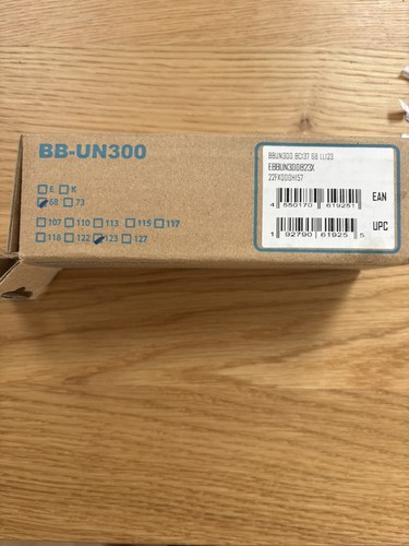 Shimano un300 68mm 118mm - 68mm,