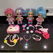 Kindi Kids Bundle - 4 large Dolls & Doctor Set & Accessories 