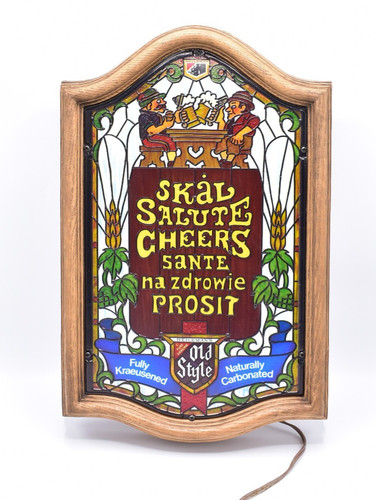Vintage old style beer - vintage,