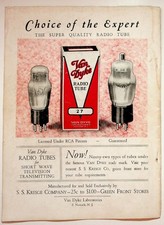 Vintage Van Dyke Radio Tube