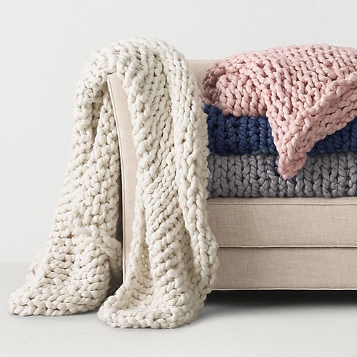 Luxury faux wool chunky - luxury,