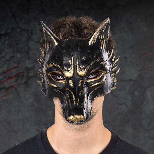 Scary werewolf mask - scary, novelty