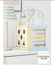 Wooden Activity Cube | 8-in-1
