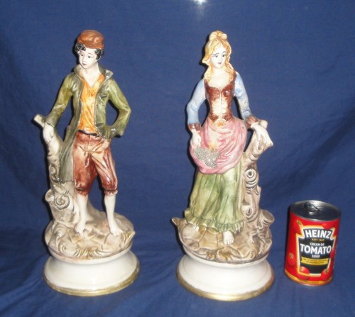 Vintage very large - vintage, pair