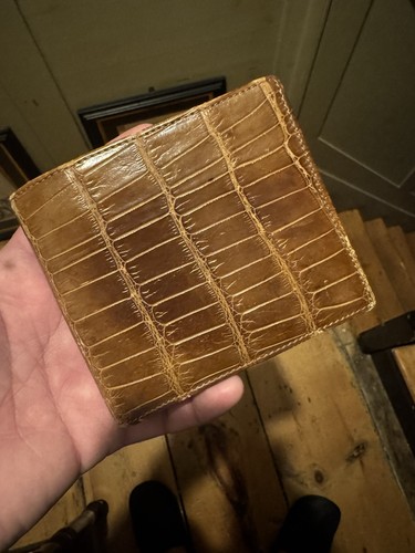 Loewe crocodile billfold - loewe,