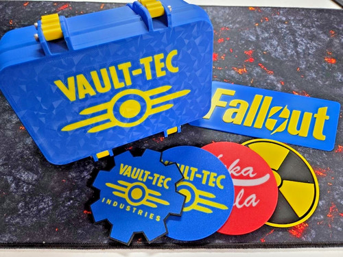 Fallout printed bundle - 76, 3d